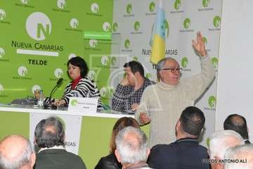 NC elige a Carmen Hernández candidata a la Alcaldía de Telde (Reportaje gráfico Antonio Alí)